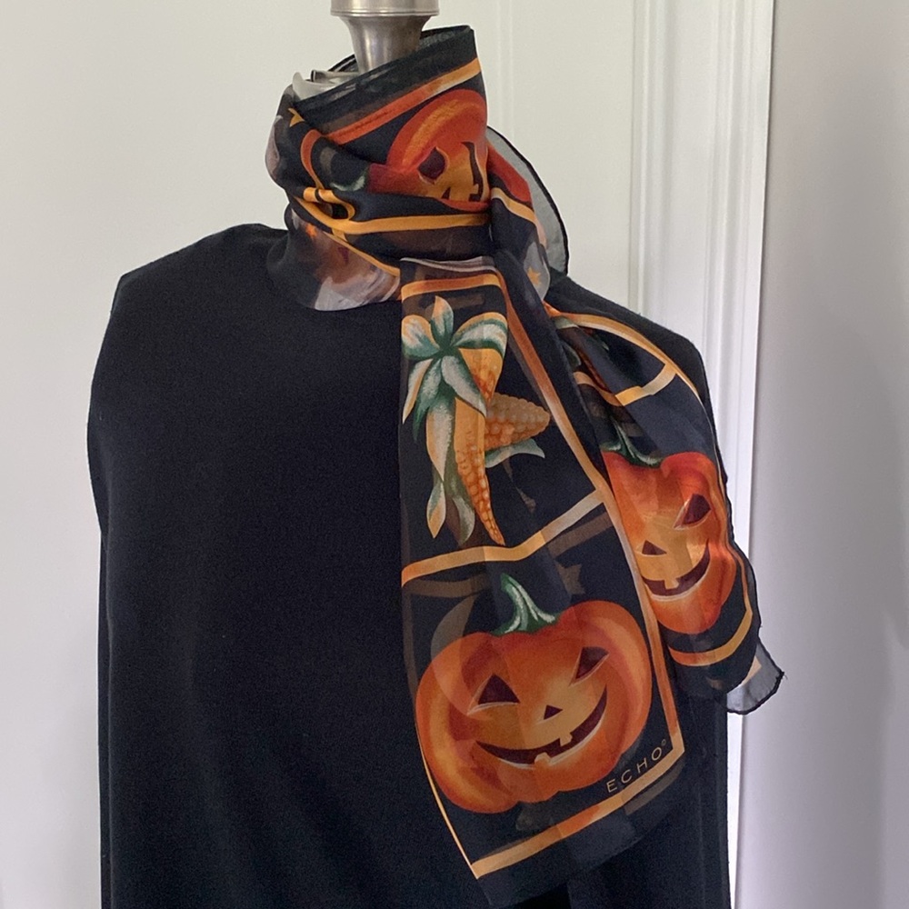Echo Halloween Silk Scarf